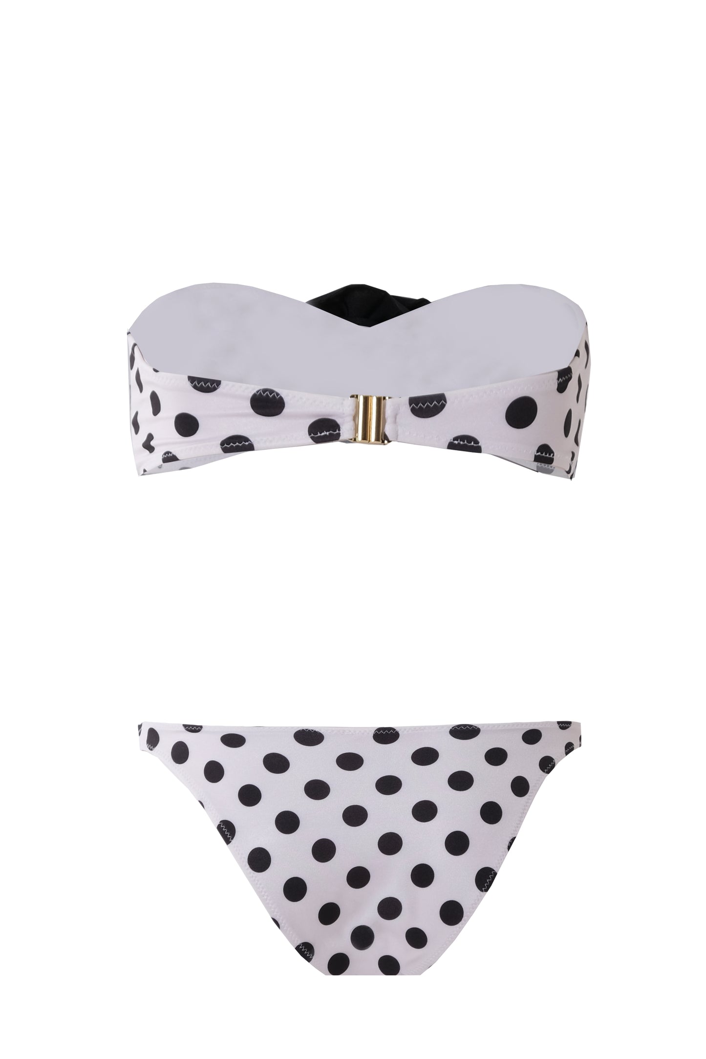 VINCA Straplez Güllü Puantiye Bikini Takım